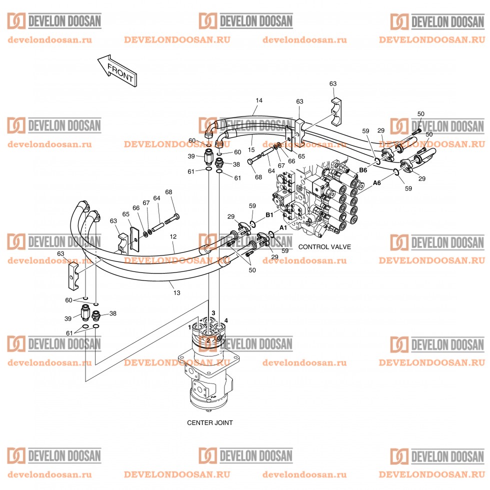 1310 MAIN PIPING(5) - CENTER JOINT  [ 5001~17093 ]