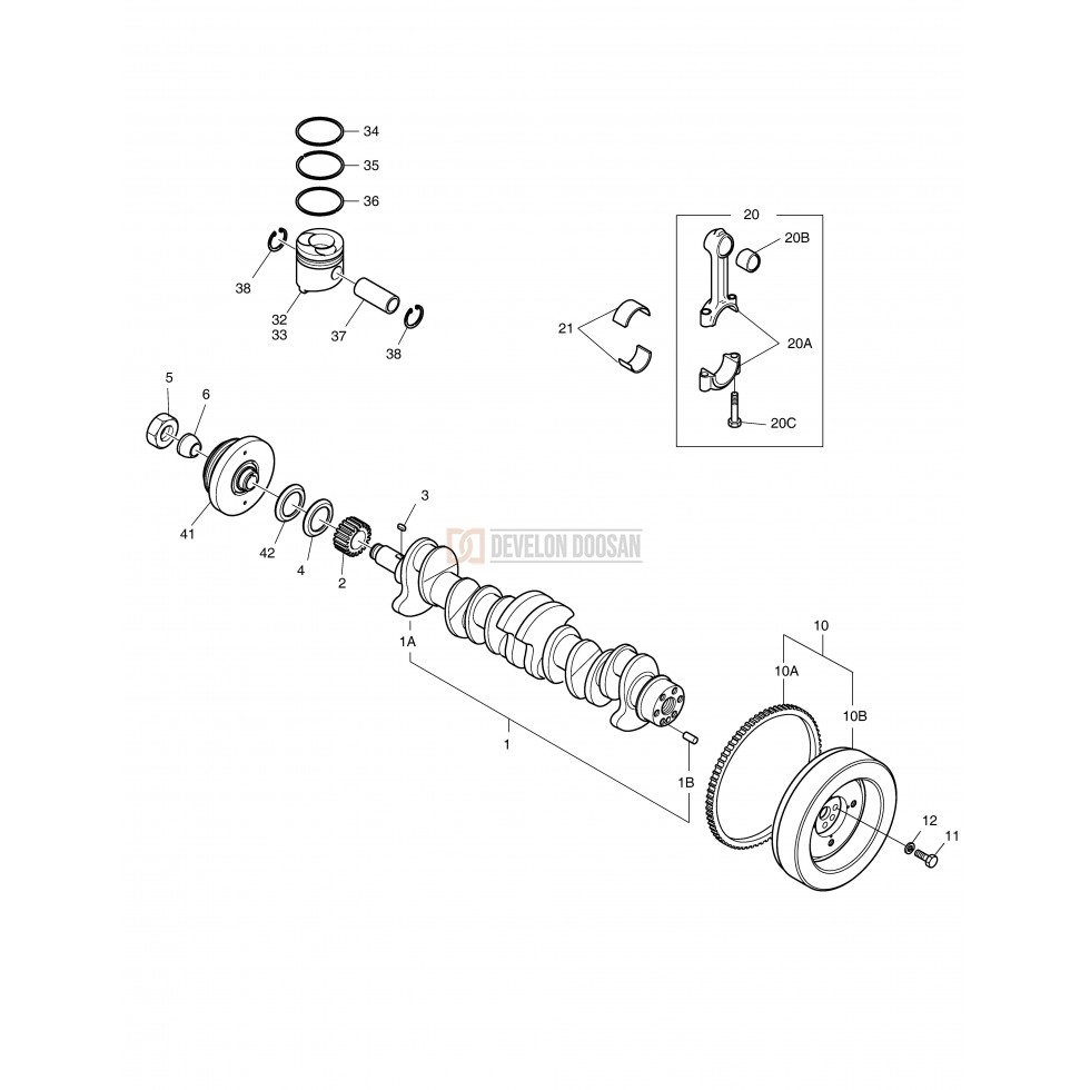 004 CRANK SHAFT