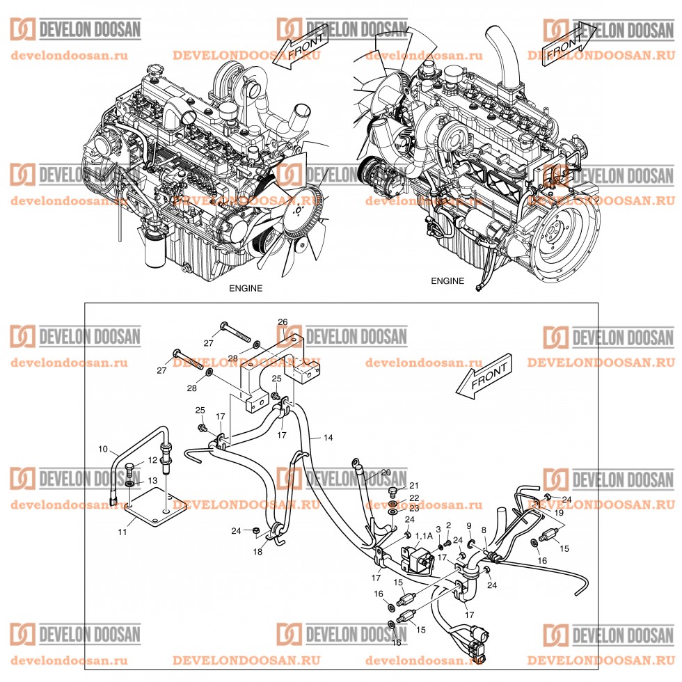 1730 ELECTRIC PARTS - ENGINE [5001~7754]