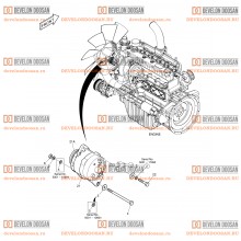 1740 ALTERNATOR MOUNTING