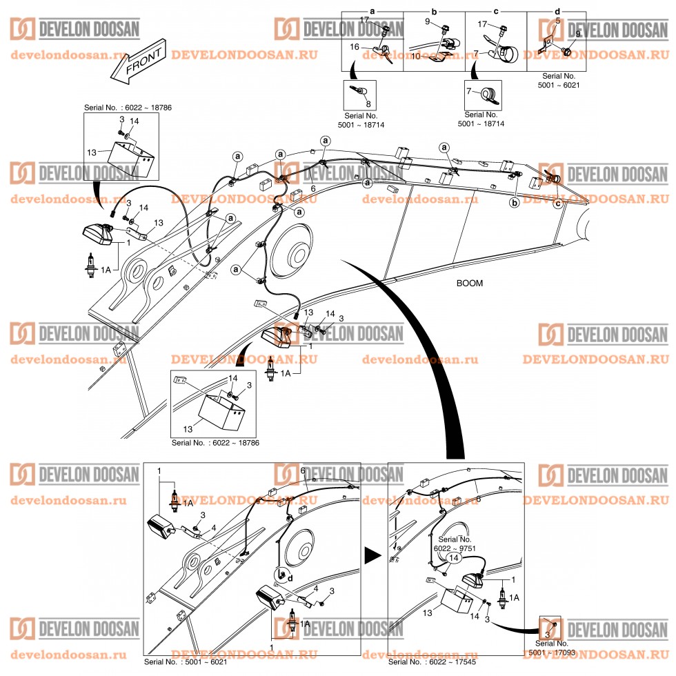 1750 ELECTRIC PARTS - WORKING LAMP