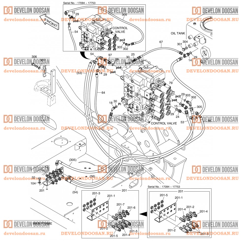 1820 PILOT PIPING(2) - BOOM  [ 17094~18573 ]