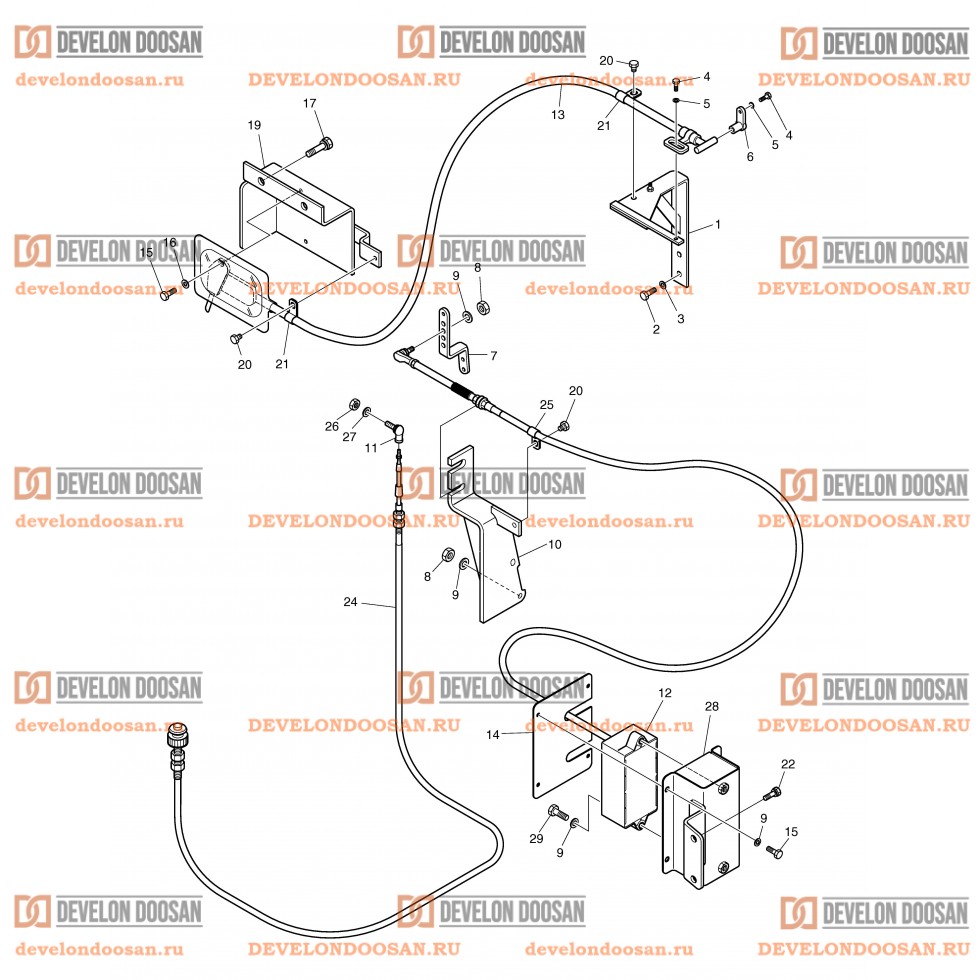 1300 ENGINE CONTROL ASS`Y