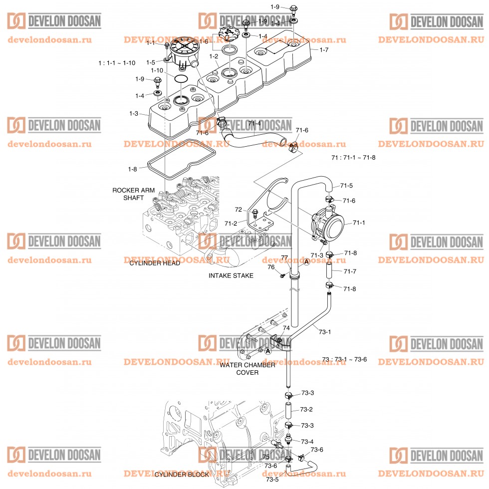 206 CYLINDER HEAD COVER