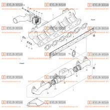 214 INTAKE & EXHAUST MANIFOLD