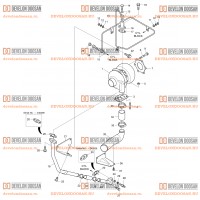 222 TURBO CHARGER & OIL PIPE