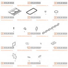 223 OVER HAUL GASKET KIT-TOP