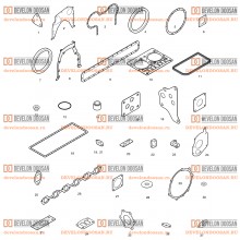224 OVER HAUL GASKET KIT-ALL