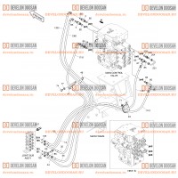1340 PILOT PIPING(3) - ARM & BUCKET