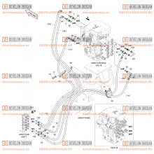 1340 PILOT PIPING(3) - ARM & BUCKET
