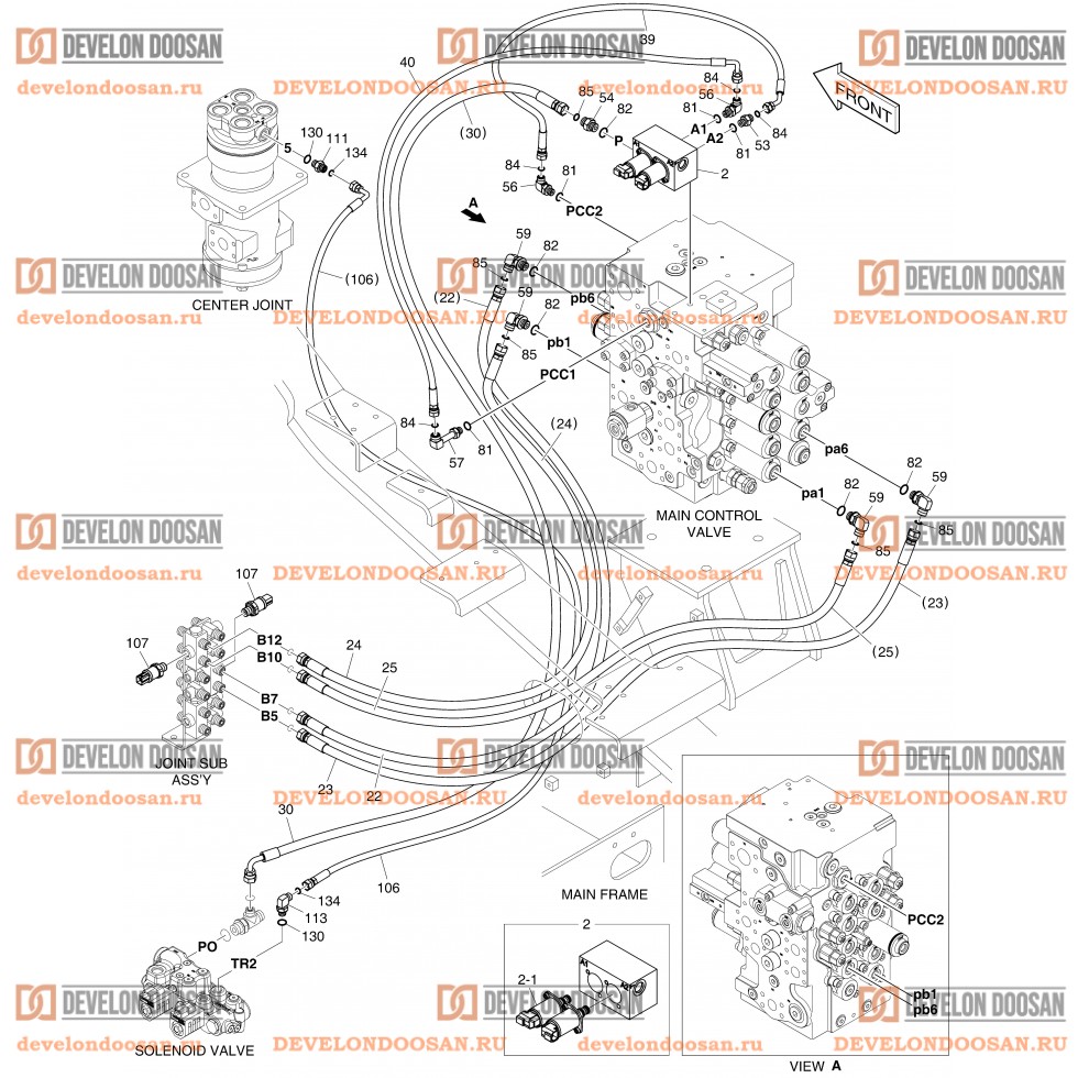 1360 PILOT PIPING(5) - TRAVEL