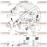1740 ELECTRIC PARTS - CABIN