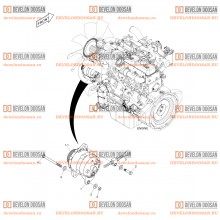 1760 ALTERNATOR MOUNTING