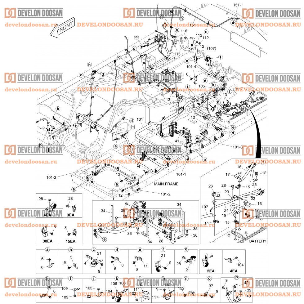 1770 ELECTRIC PARTS - WIRING