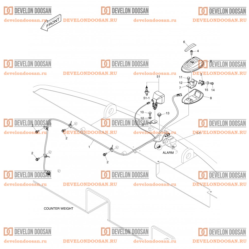 1810 REAR VIEW CAMERA