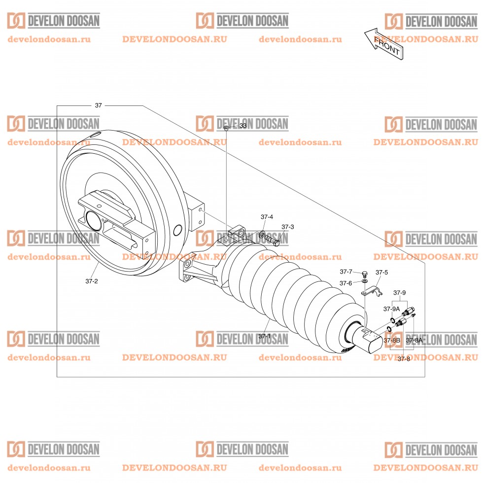 2140 TRACK ADJUSTER - R.H