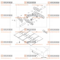 2200 TRACK SHOE ASS`Y - 600G